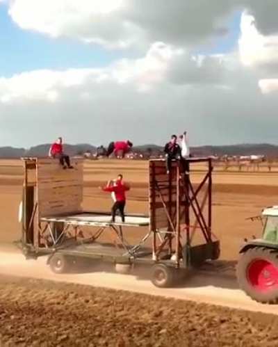 Most metal demonstration of the laws of inertia