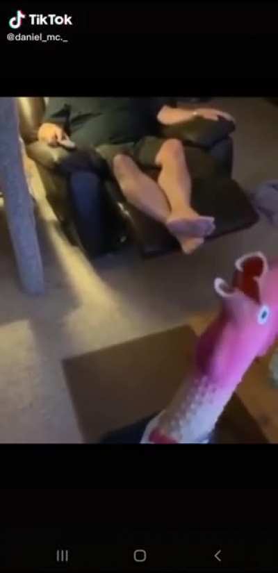 Dude just wanted to have a quick nap