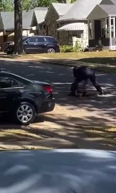 Woman runs from cops and attempts to steal their police vehicle &amp;amp; crashes.