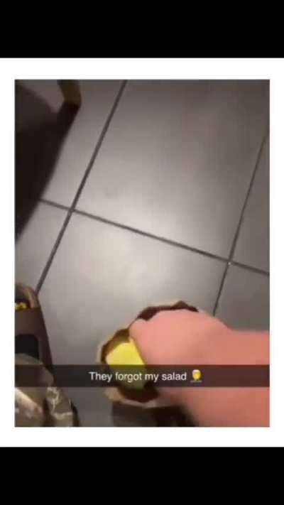 Guess I&rsquo;ll settle for the burger 👁️👄👁️
