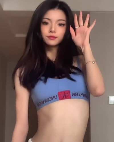 Blue tank top