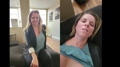 hot professional in formal attire gets fucked at work