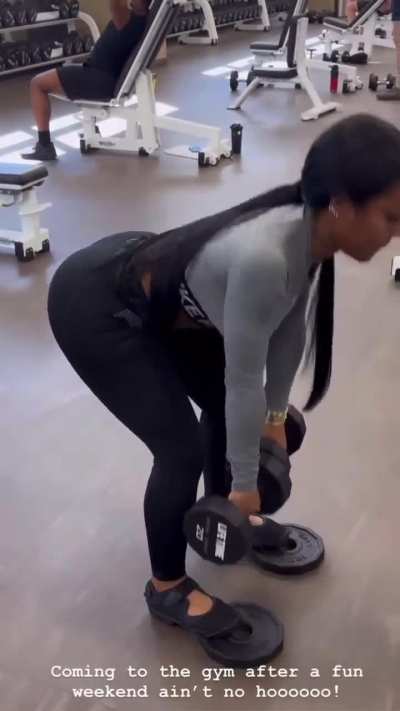 Morning workout