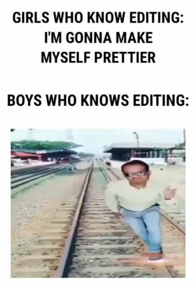 Boys with editing skills