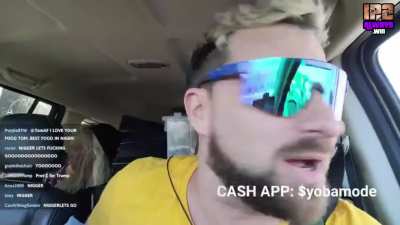Guy who has been banned from streaming on popular platforms creates his own streaming website. He seems so pleased that he can say whatever he wants.