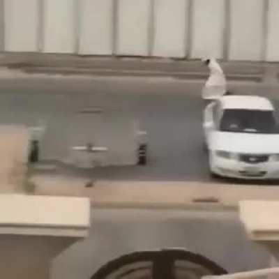 Work accident.