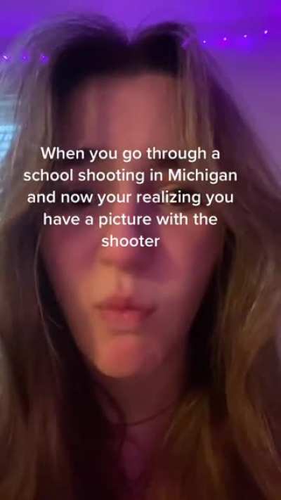 Girl realizes she has a photo with a school shooter so she makes a TikTok to spread awareness but ends up getting a lot of hate for it. What are your thoughts?