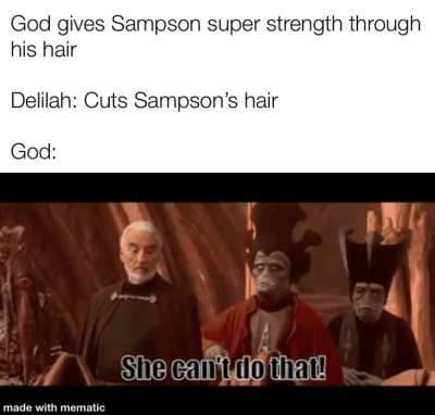 Prequel memeing every book of the Bible- Judges