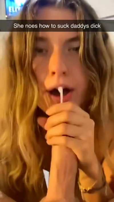 I love sucking daddy&rsquo;s dick