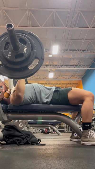 Bench Press Fail.  What can I do to improve ?   Is my form good?