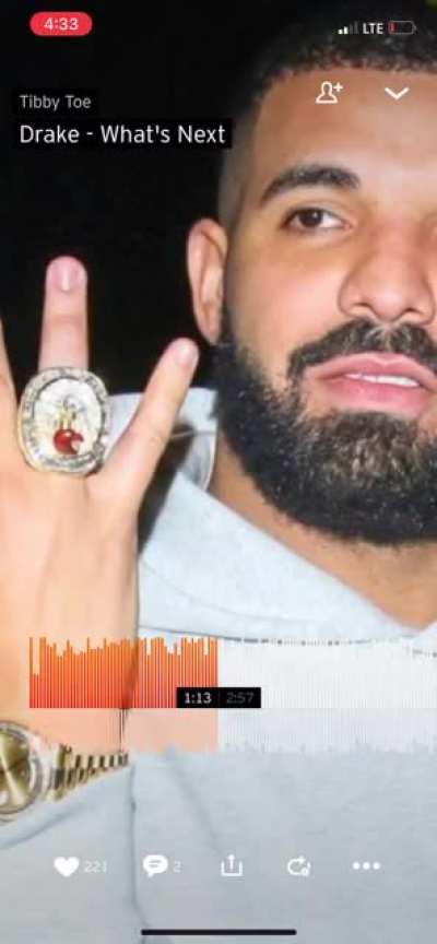 Papi you kno we yo super fans I&rsquo;m sorry &ldquo;What&rsquo;s Next&rdquo; Leak