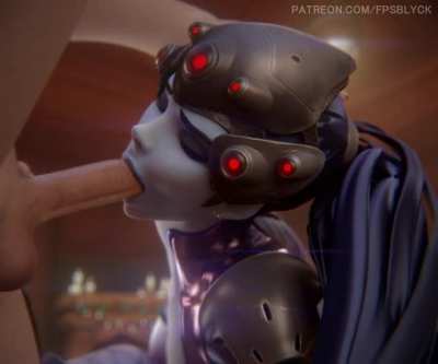 Widowmaker&rsquo;s facefuck (fpsblyck)