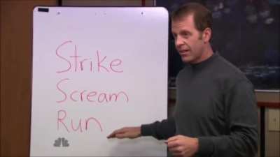 Self-defence lessons from "The Office"