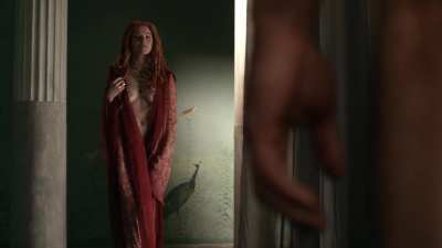 Seductive Lucy Lawless (Xena) in Spartacus