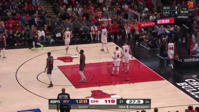 [Highlight] Brunson puts Caruso on skates then hits the dagger 3 in OT