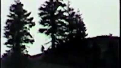 This Video footage of Bigfoot was taken in June, 2001 By Jim Mills the leader of the youth group 