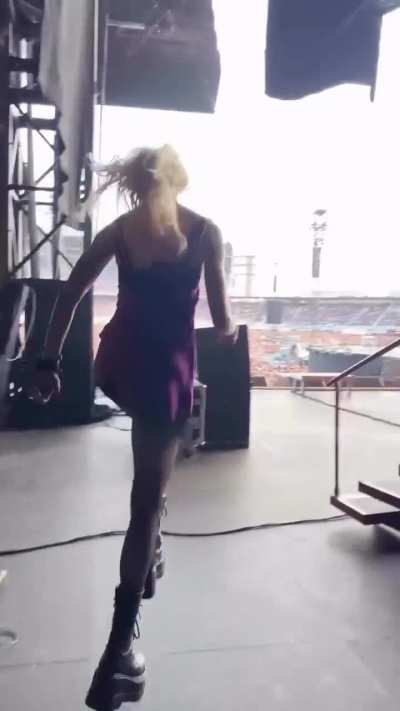 Coming on Stage