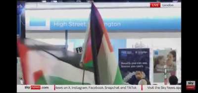 To draw the Palestine flag