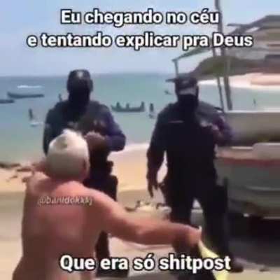 Era s&oacute; shitpost mn 😔