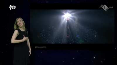 La chanson &laquo; Voil&agrave; &raquo; par Barbara Pravi de l'Eurovision 2021 en langue des signes n&eacute;erlandaise