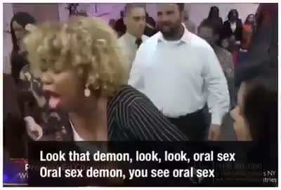 Wow, That's quite an exorcism