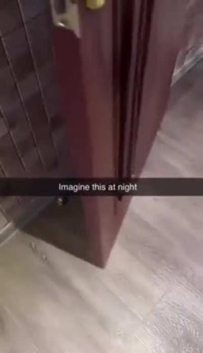 Failing the combat with a wooden door &eth;&eth;