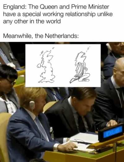 Find someone who can laugh with you like you&rsquo;re a Dutch king