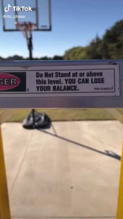 Look a ladder