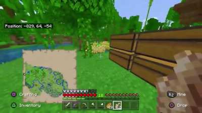 Minecraft is a scary game