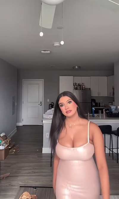 They&rsquo;re so huge and she wants us to look at them 😫