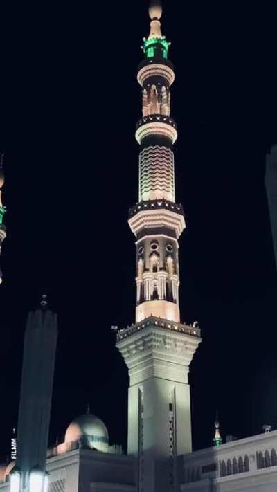 Such a peaceful feeling in the prophet&rsquo;s mosque PBUH