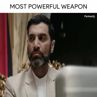 The greatest weapon of all.