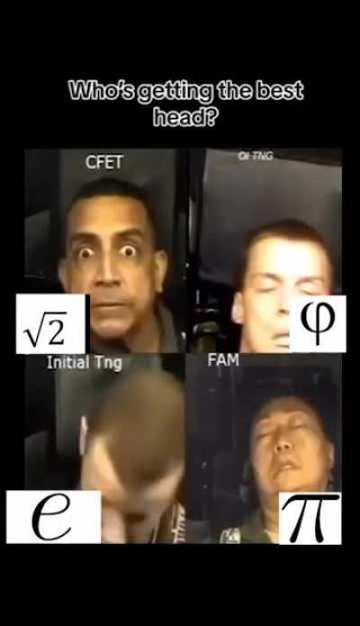 my bet is on e
