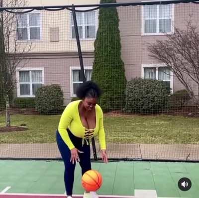 She shoots… she scores!