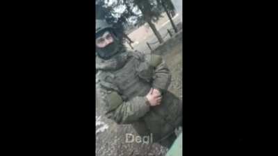That's how Ukranians meet russian occupiers in Summy 25.02.2022. By this moment of publication fights still continue [Eng sublings (with lots of bad words ignored)]