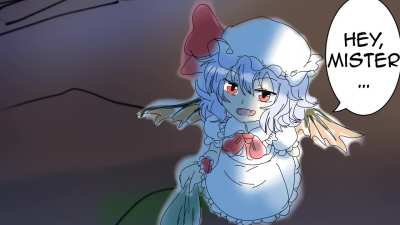 Hey, mister&hellip; how would your favorite Touhou character react to Remilia?