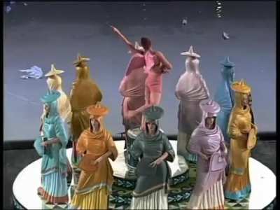 Clip of the 2004 Olympics Opening Ceremony in Athens, Greece &mdash; narrating an epic sweep of Greek history.