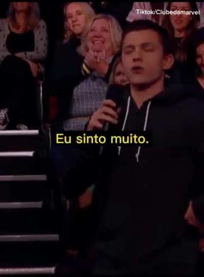 Eu s&oacute; de zoa ai responder Tobey Maguire