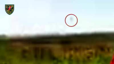 Russian Su-25 hit by manpad.