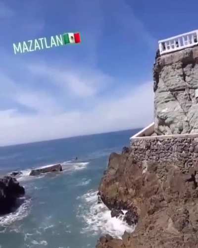 If you&rsquo;re going to attempt to jump from a cliff make sure you fully commit