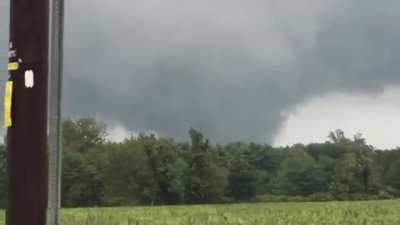 The tornado in Mullica hill this evening