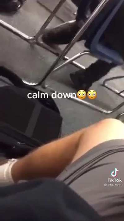 Kid loses his cool in school