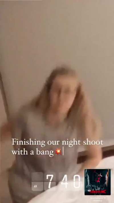 What she said