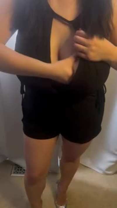Just one sneaky boob 😉 [OC]