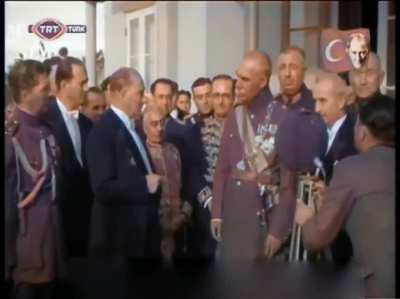 Year 1934. Leaders of Turkey &amp;amp; Iran speak without interpreters. President of Turkey Ataturk speaks Turkish, Reza Shah Pahlavi of Iran speaks Azerbaijani. They understand each other. Azerbaijani is mother tongue of 30 million Azerbaijanis in Iran.