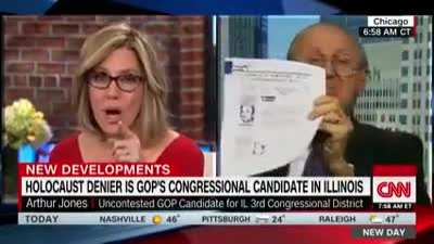 Wild CNN interview with Nazi Republican candidate