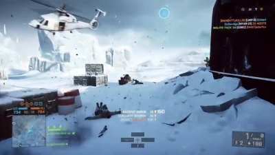 Felt like I was in the BF4 trailer durring this one.