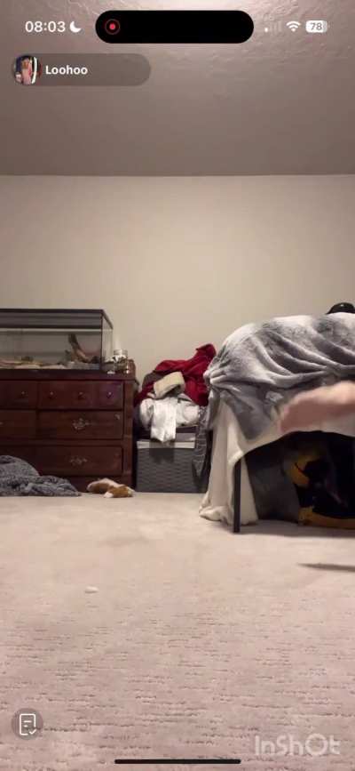 Shy girl doesn&rsquo;t wanted to show her feet but the chat made her do it! Full soles at the end