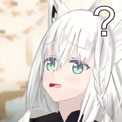 Hi everyone! This is my first post on r/VirtualYoutubers and on reddit. I wanted to show everyone a gif I made using Fubuki's 3D model. This is based on a popular gif I found on tenor. (Original gif in comments)