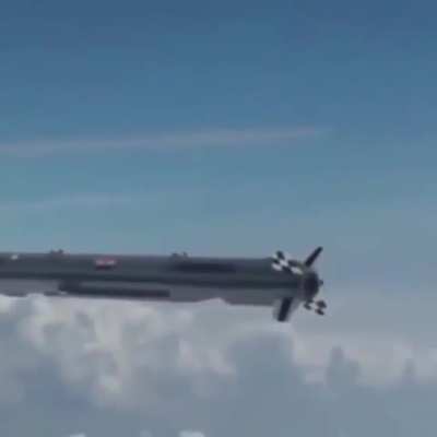 Indian Air Force jet (Jaguar) chasing a cruise missile (Nirbhay - Fearless)